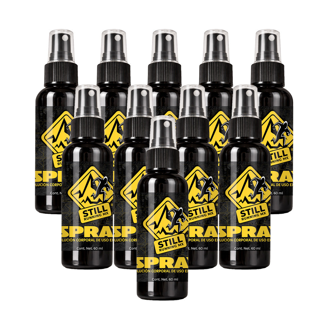 10 Spray Corporal de uso externo Still Running MX 60 ml