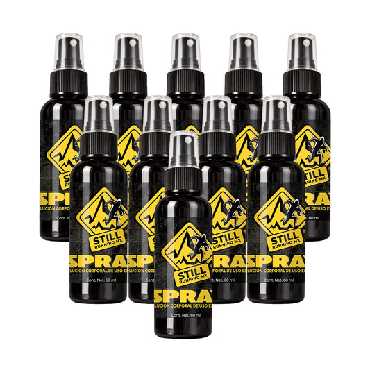 10 Spray Corporal de uso externo Still Running MX 60 ml
