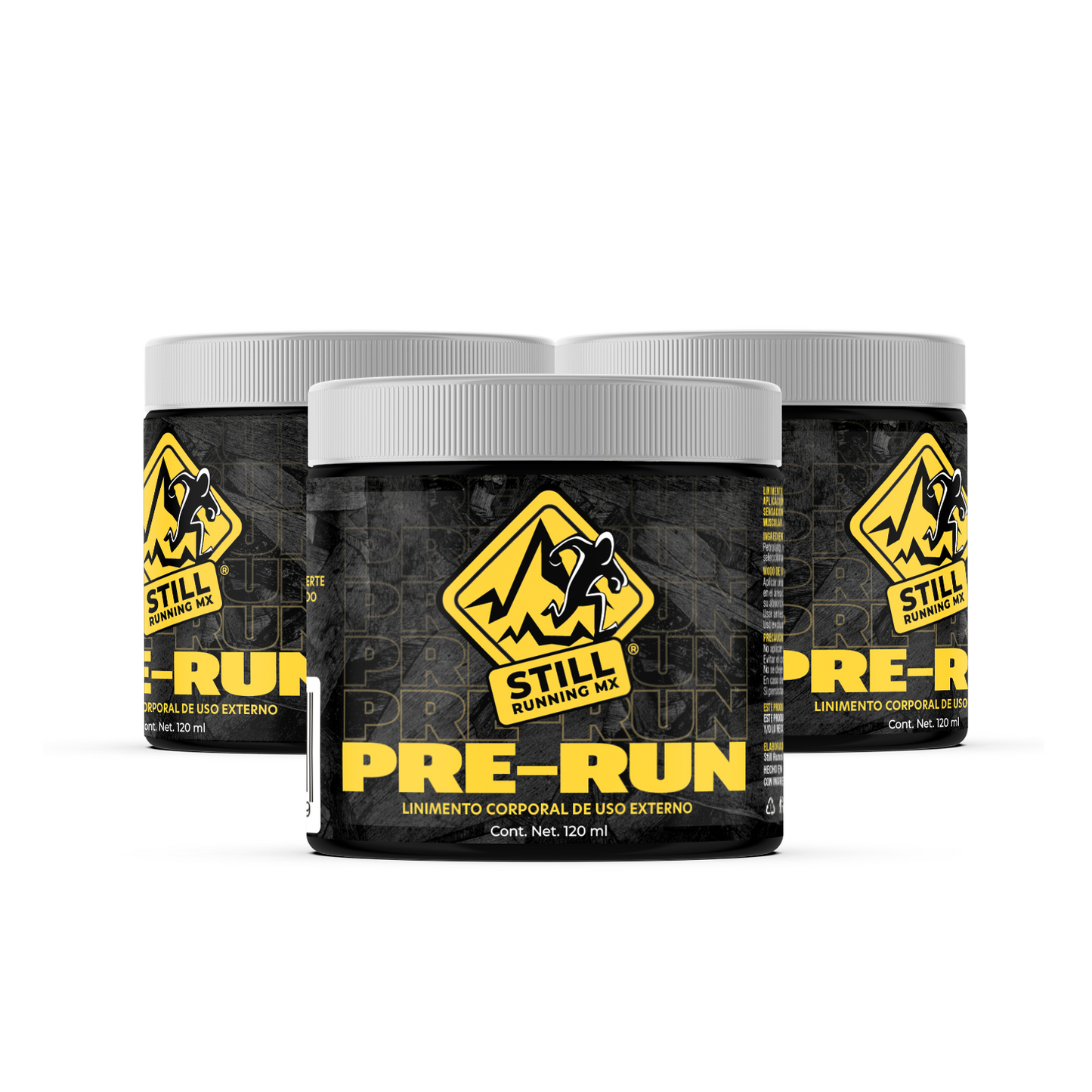 Still Running MX Linimento Deportivo Pre-Run Activación Muscular Antes de Entrenar 120g