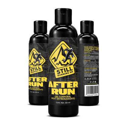 After Run Still Running MX | Gel Corporal Refrescante de Recuperación Muscular 120 ml