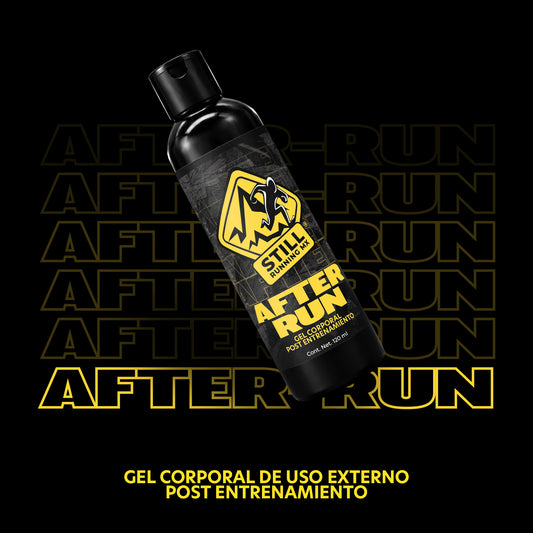 After Run Still Running MX | Gel Corporal Refrescante de Recuperación Muscular 120 ml