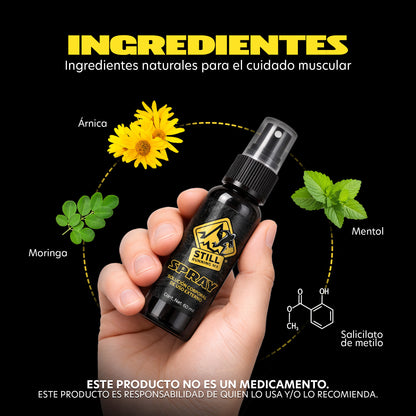10 Spray Corporal de uso externo Still Running MX 60 ml