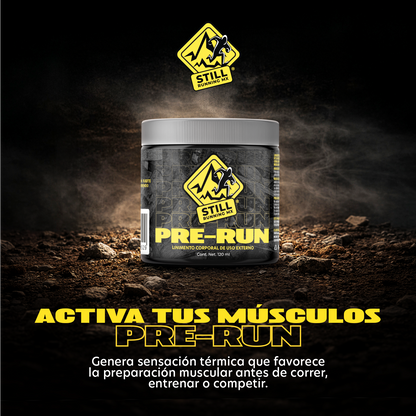 Still Running MX Linimento Deportivo Pre-Run Activación Muscular Antes de Entrenar 120g