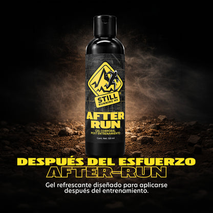 After Run Still Running MX | Gel Corporal Refrescante de Recuperación Muscular 120 ml