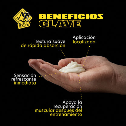 After Run Still Running MX | Gel Corporal Refrescante de Recuperación Muscular 120 ml